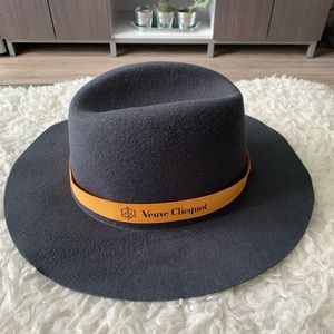 Veuve Clicquot fedora hat